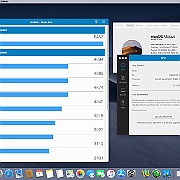 Zrzut ekranu 2019-03-1 o 20.20.11  Porównanie procesora Intel Core i7-9700K 3.6@5.0 Ghz z innymi procesorami. Tryb Single-Core.